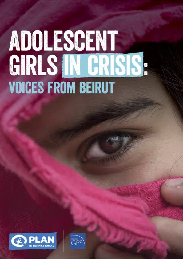 Adolescentes en emergencias: voces de Beirut