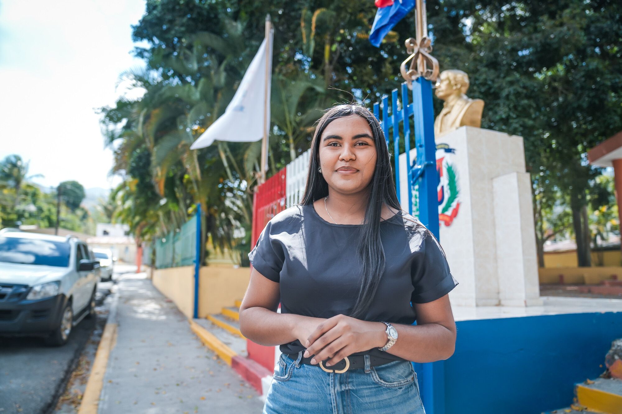 Edith would like to see all girls in the Dominican Republic have access to safe spaces  