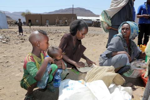 El Niño – Distribución de alimento: una esperanza para la infancia etíope