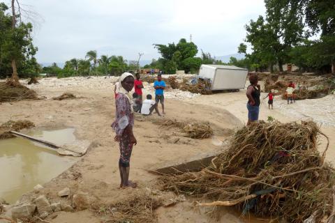 Conoce las historias de Rosena y Dadie, dos afectadas por el Huracan Matthew en Haití