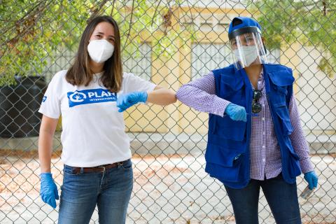 COVID-19: Historias de trabajadores humanitarios de Plan International durante la pandemia