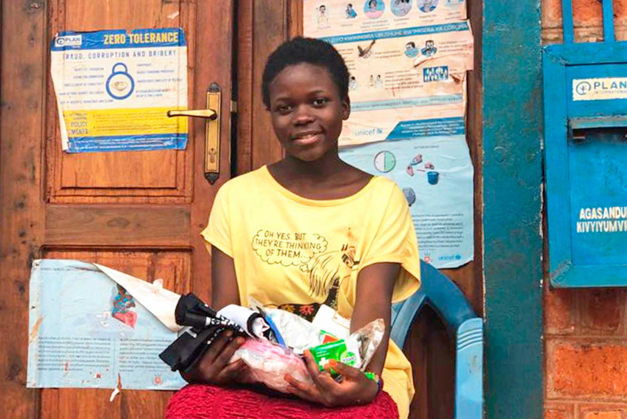 Las niñas refugiadas se quedan sin ir a la escuela por la menstruación