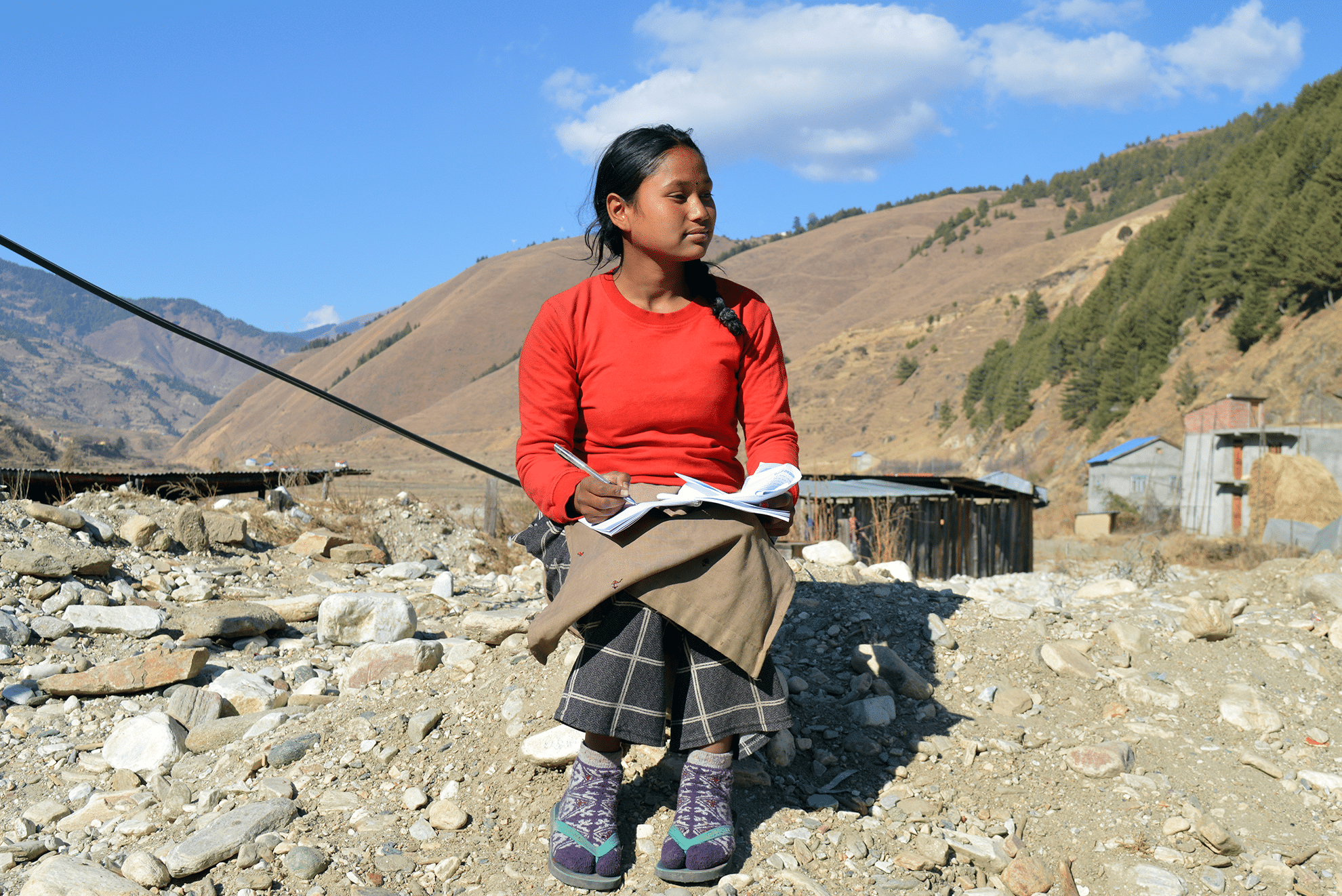 Attima lucha contra la discriminación menstrual en Nepal