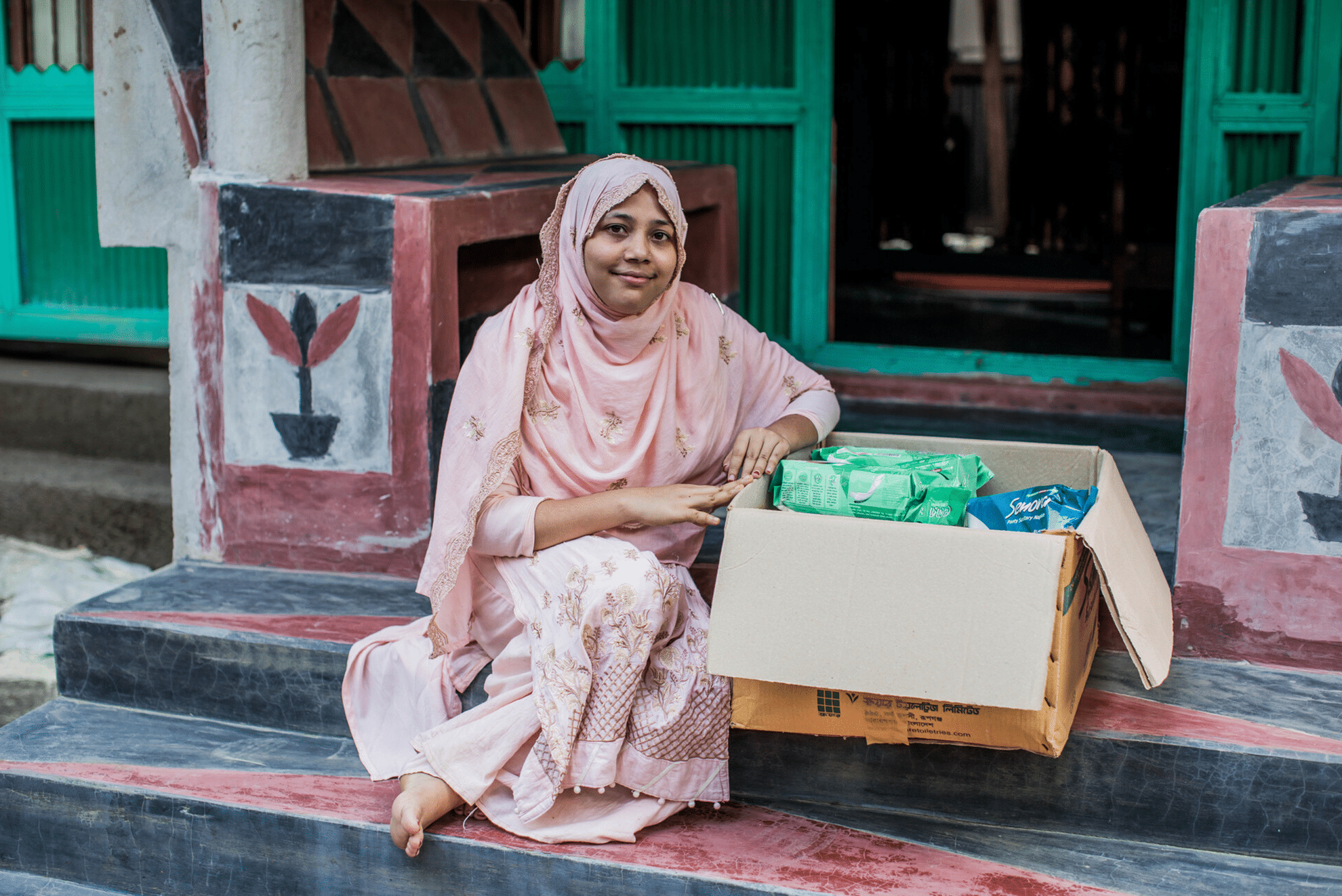 Rompiendo el estigma de la menstruación en Bangladés 