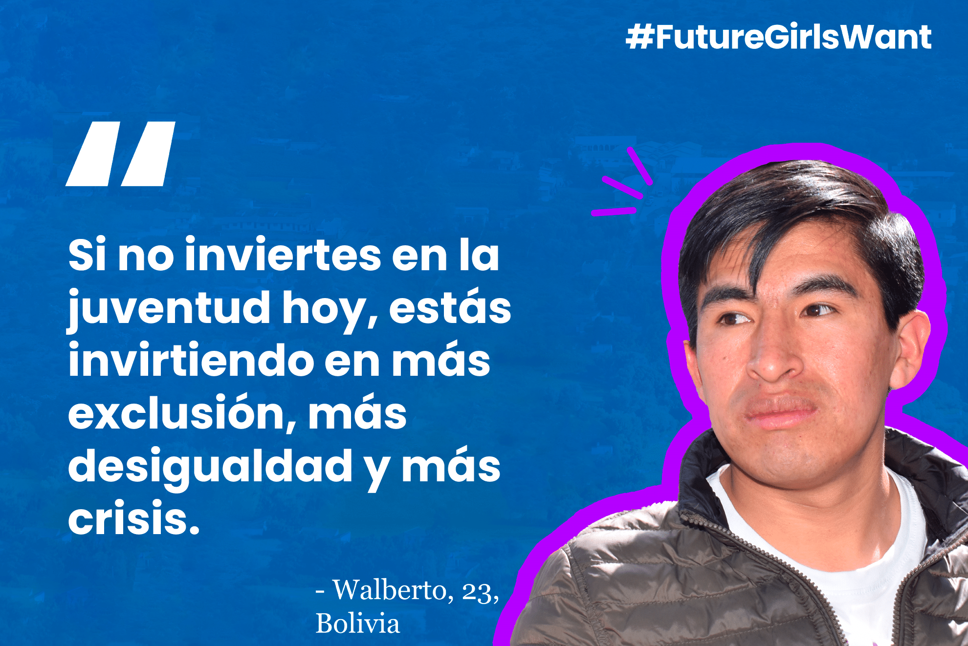¡Nuestro futuro no se financiará a medias! Financiación para los jóvenes, no para la élite mundial
