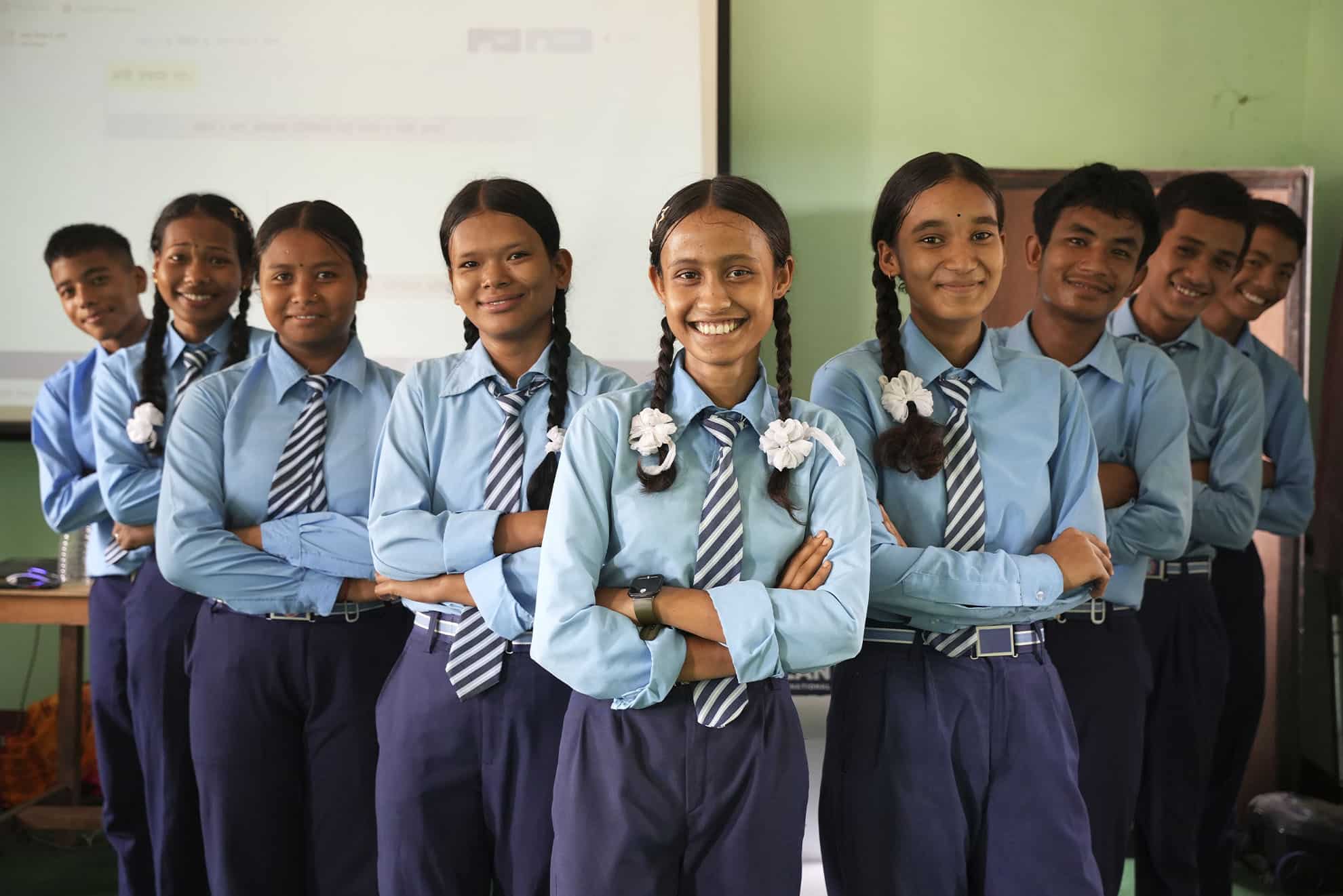De los libros de texto a la tecnología: una nueva era educativa en Nepal