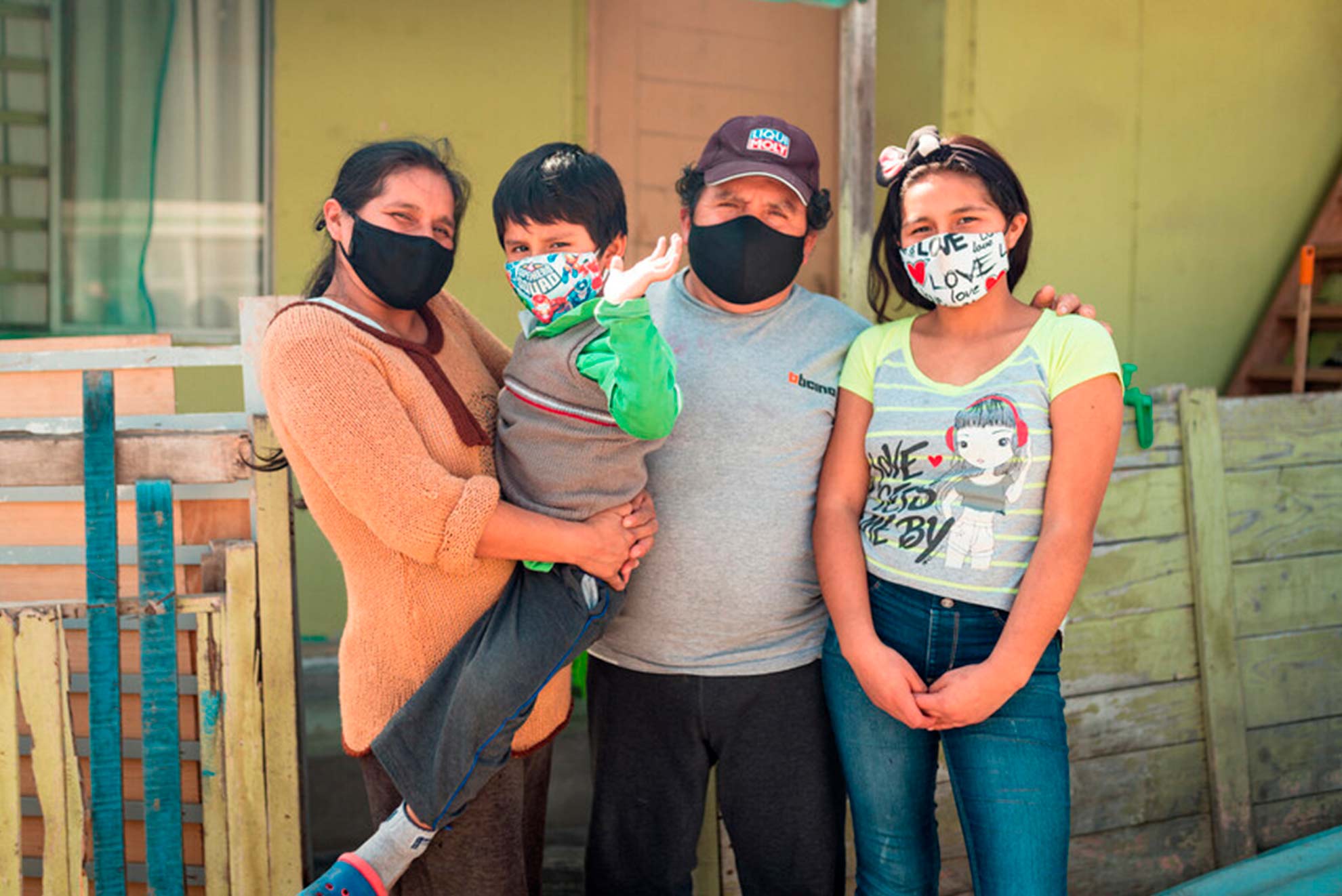 Las familias de Perú progresan con la ayuda de padrinos y madrinas
