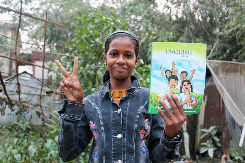 Bangladesh: formación a las familias para contribuir a la escolarización de las niñas y acabar con el matrimonio infantil