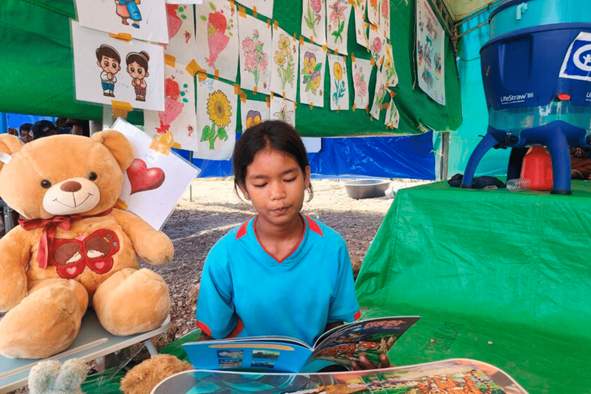 De las bombas a la esperanza: el refugio que protege a niñas y niños desplazados en Camboya