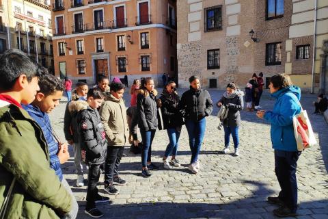 Los chicos y chicas de Campeones del Cambio comienzan las actividades en Madrid 