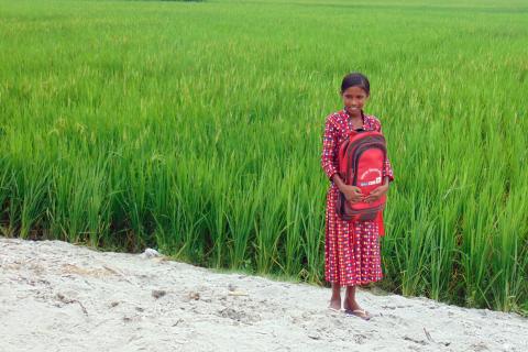 Los niños y niñas no deben pagar el precio y las consecuencias del cambio climático