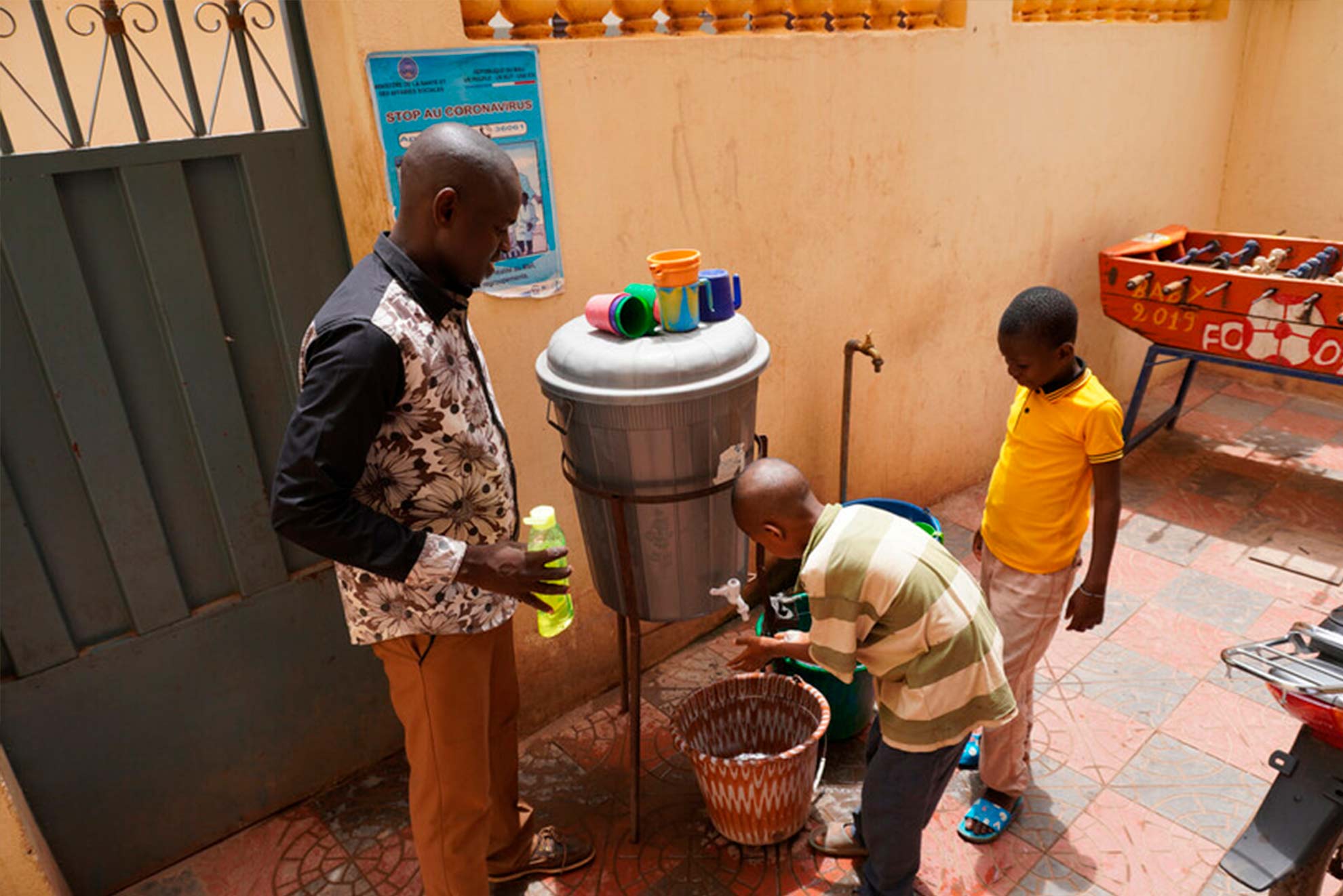 Reunimos a niños y niñas perdidos en Mali con sus familias