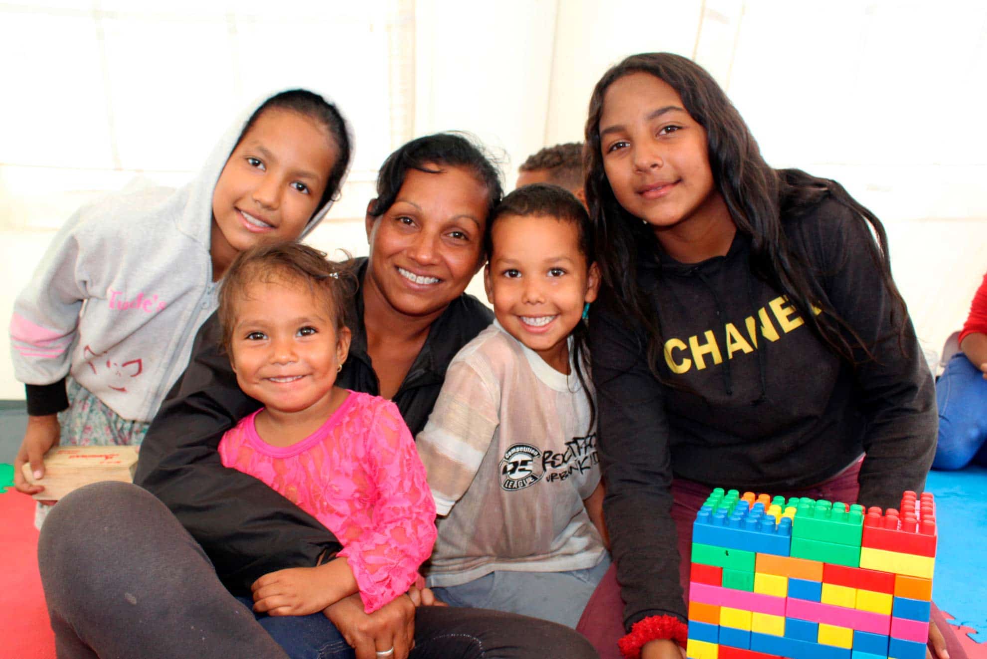 Virginia busca en Perú una vida mejor para su familia
