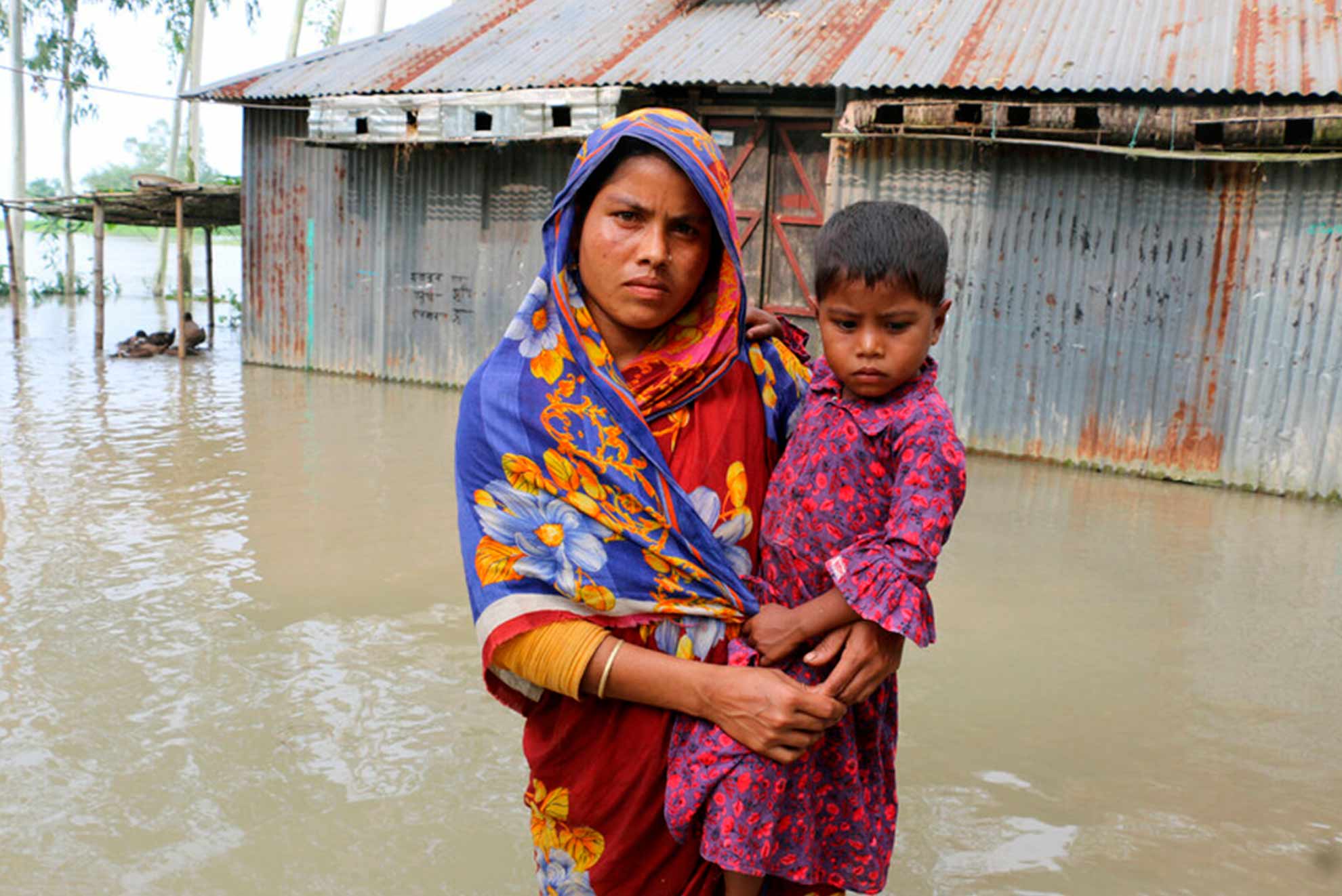 RESPONDEMOS A LAS INUNDACIONES EN BAGLADESH PARA ATENDER A LAS FAMILIAS MÁS AFECTADAS