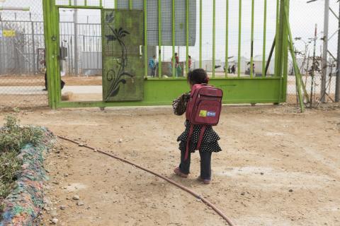 ¿Cómo es la vida de las niñas del campamento de refugiados de Azraq, en Jordania?