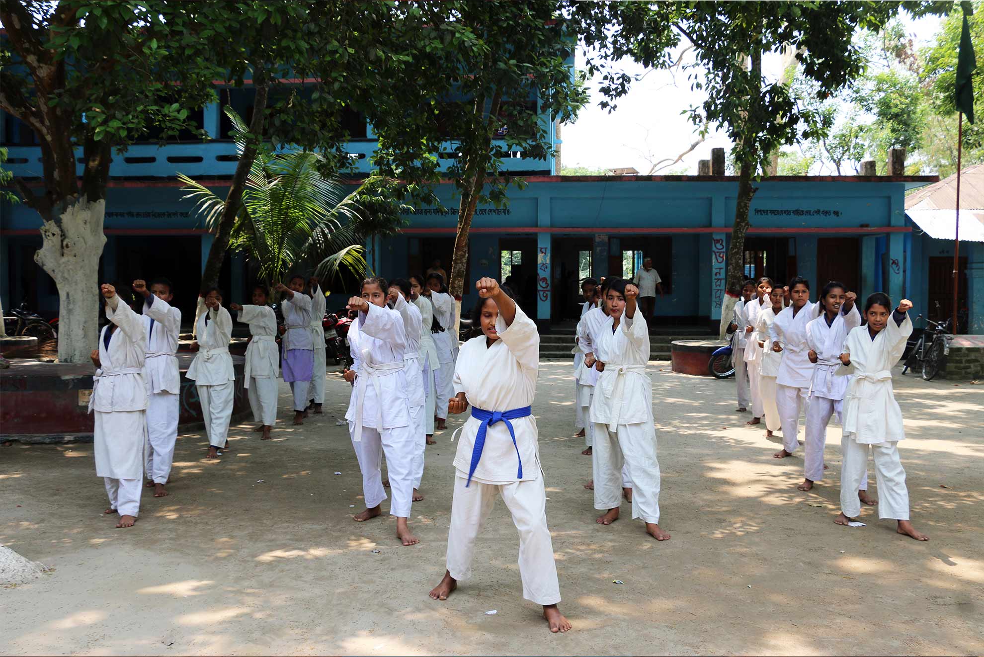 Gaitree: Utilizar el karate para combatir el matrimonio infantil
