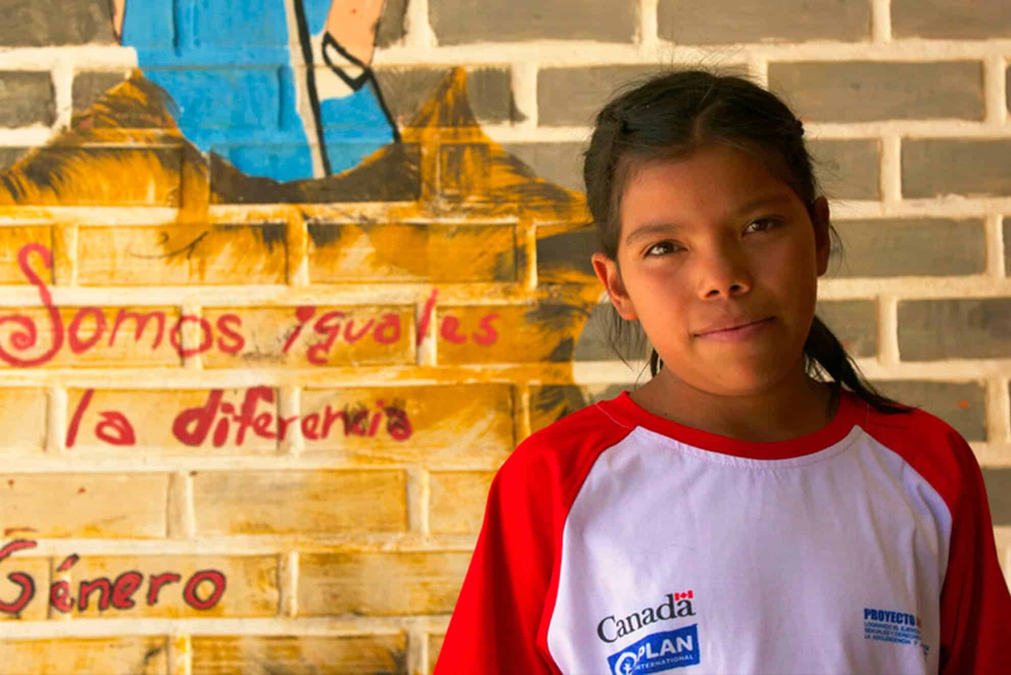 Andreína, la niña líder que defiende los derechos de la infancia