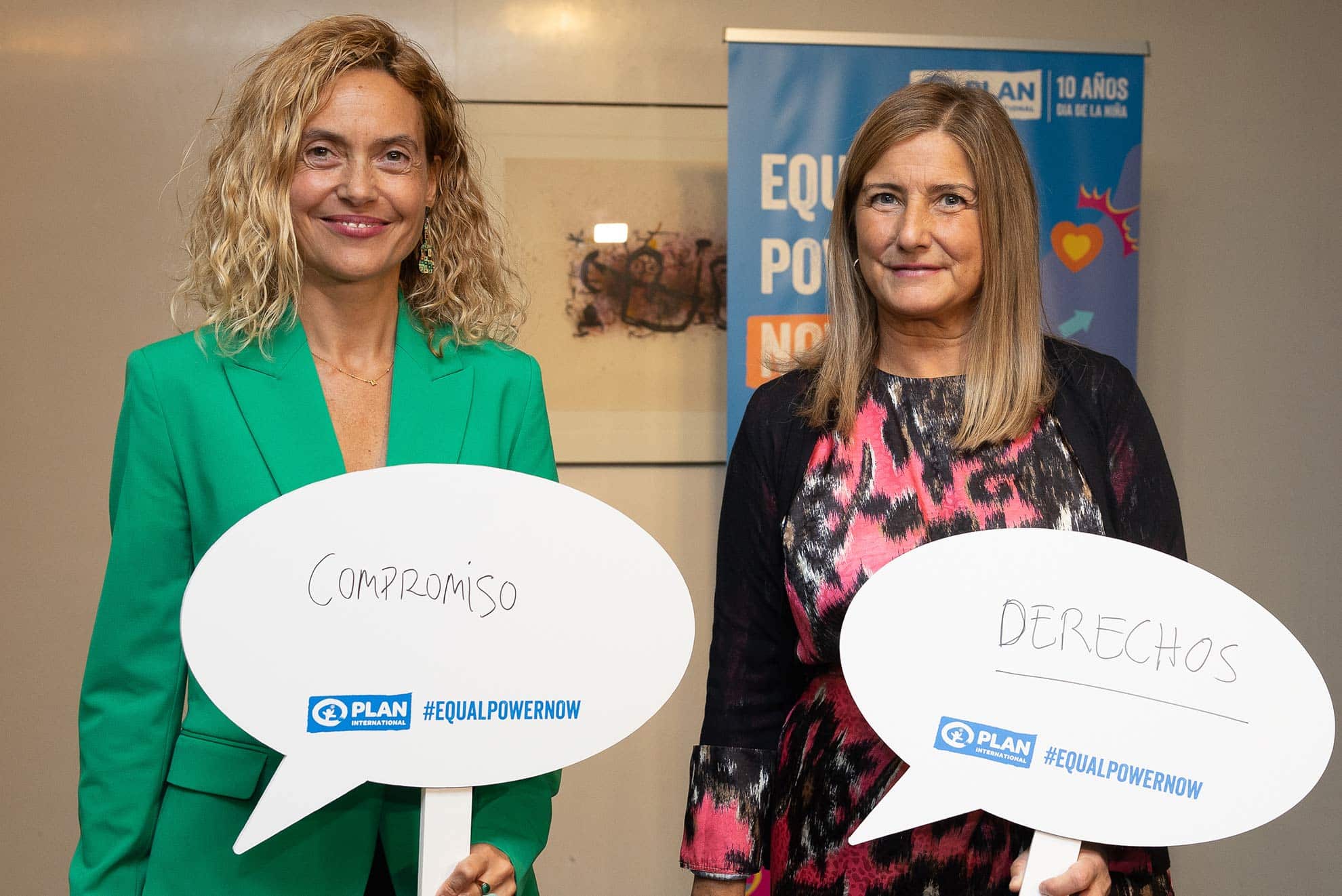 Portavoces de los grupos parlamentarios se unen a nuestra campaña #EqualPowerNOW