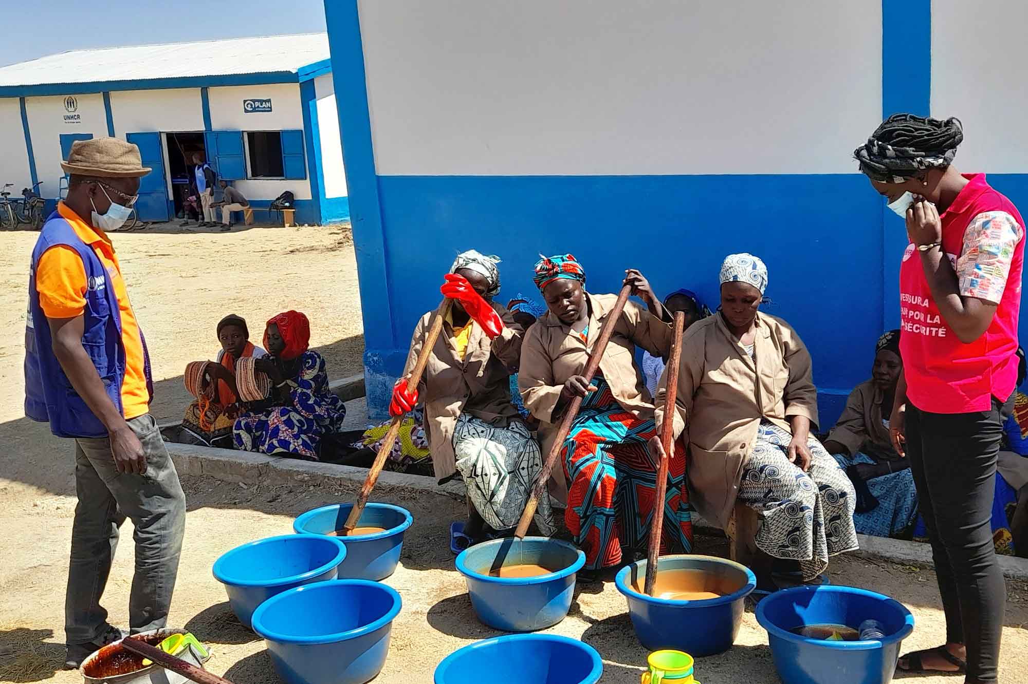 El lado más solidario de las personas refugiadas