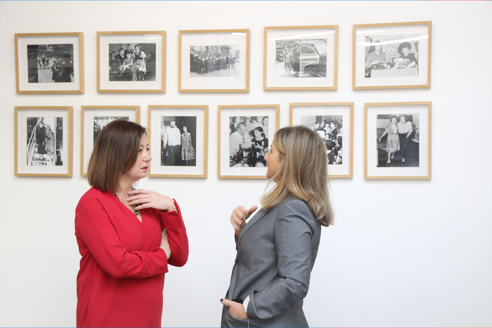 Francina Armengol, presidenta del Congreso de los Diputados, visita las oficinas de Plan International España