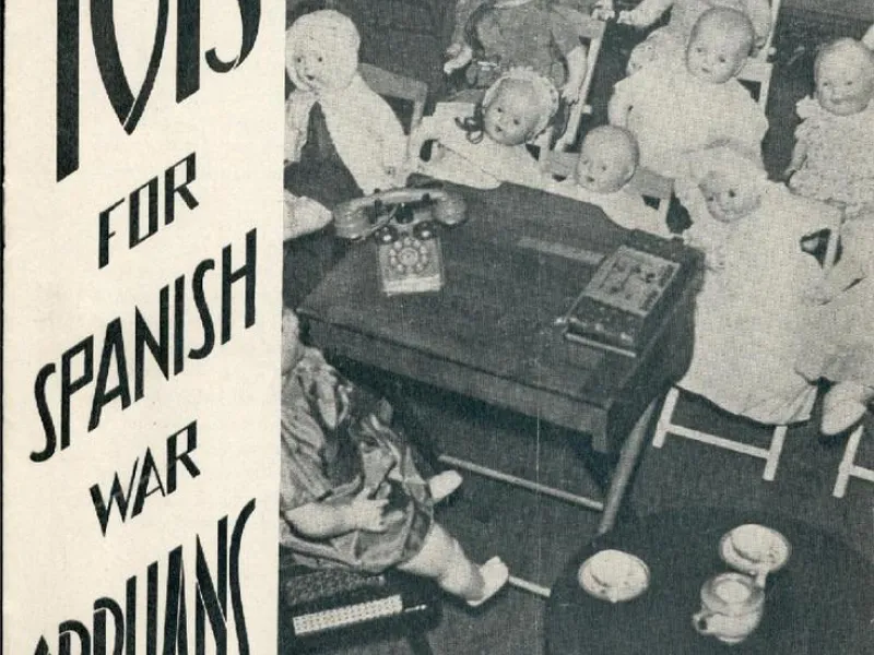 Toys for spanish war orphans