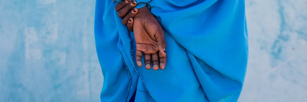 Marwa, 14, underwent FGM when she was 11 years old  